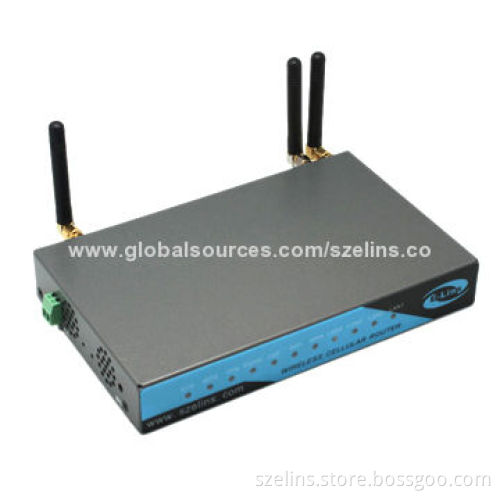 Industrial 3G Wireless Router Network Gateway with SIM Slot and Wi-Fi, GSP Serial